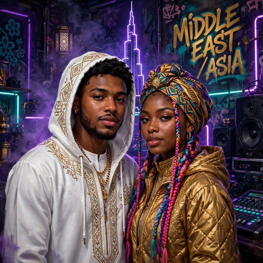 Asian Hip-Hop playlist cover
